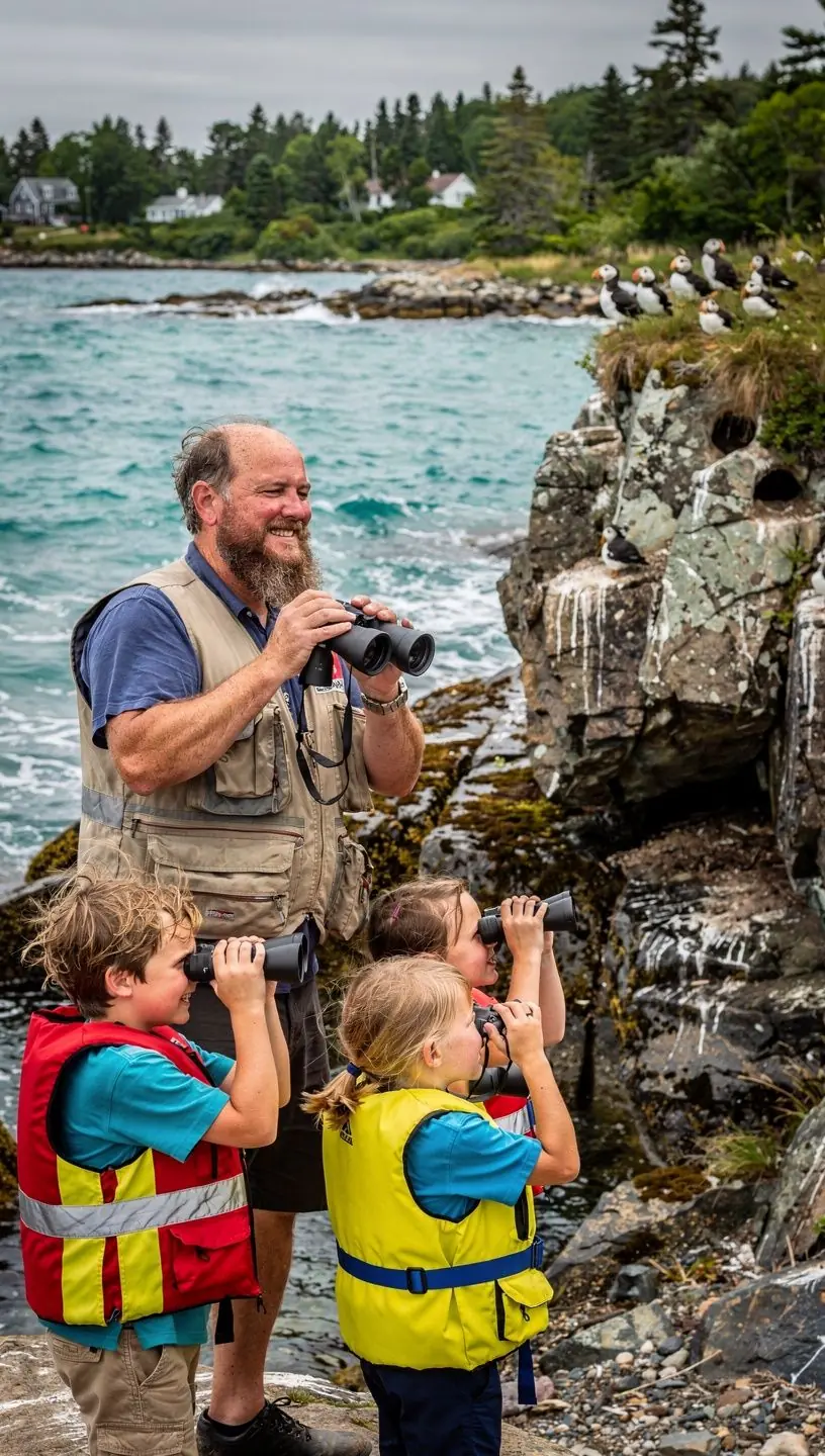 Фотография редкой птицы, сидящей на ветке дерева в лесу.